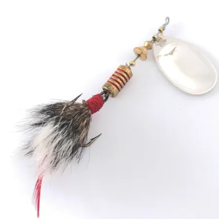 Mepps Aglia 3 dressed Třpytka, Stříbrná, 7.3g, Veverčí ohon, #4146