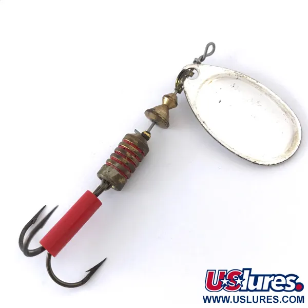 Mepps Aglia 3 Fishing Hot Spot Třpytka, Stříbrná / Bílá, 7g, #4148