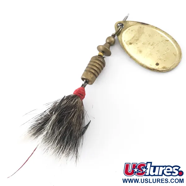 Mepps Aglia 3 Rotační třpytka, Zlatá, 7,3g, Veverčí srst, #4149