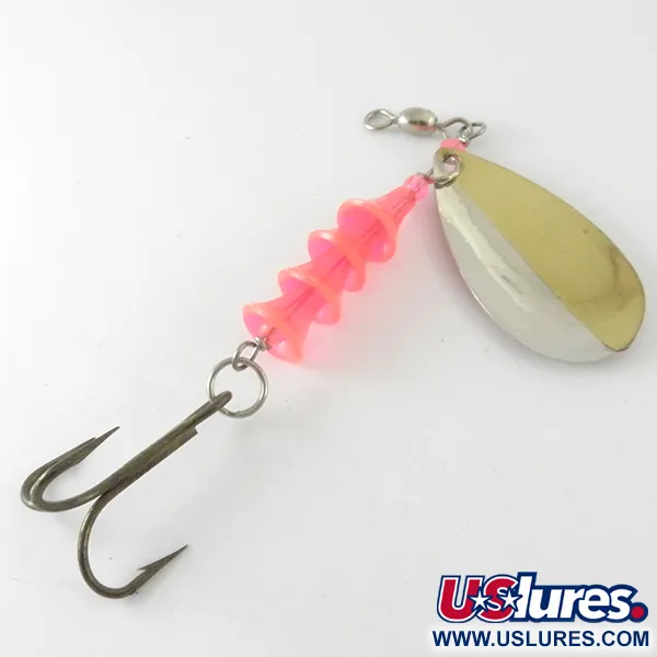 Luhr Jensen TEE Spoon Plandavka, Nikl/Zlato/Pink UV, 11g, UV Glow, #4177