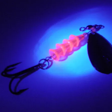 Luhr Jensen TEE Spoon Plandavka, Nikl/Zlato/Pink UV, 11g, UV Glow, #4177