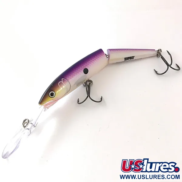 Rapala Jointed Deep Husky Jerk 12, Purple, 14g, Vznášivý, #4189