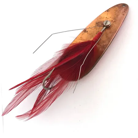 Eppinger Weedless Dardevle Plandavka, Červená/Bílá/Měď, 28g, Neuvázne, #4192