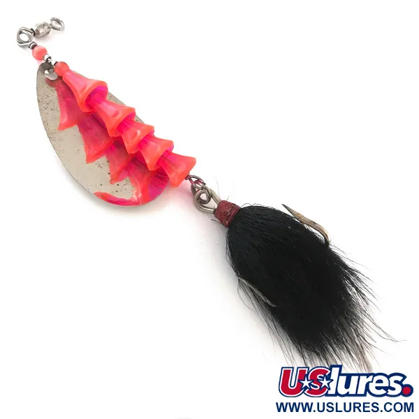 Luhr Jensen Tee Spoon Třpytka, Zlatá/Nikl/Růžová, 17g, S peřím, #4198