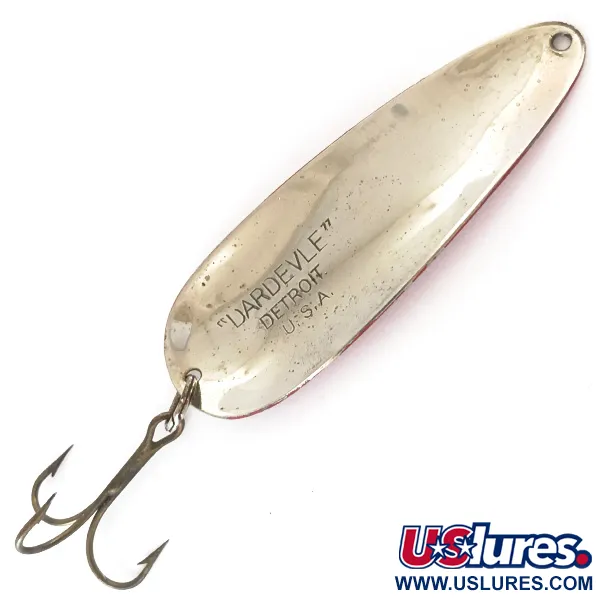 Plandavka Eppinger Dardevle, Červená/Bílá/Nikl, 28g, Vintage, #4200