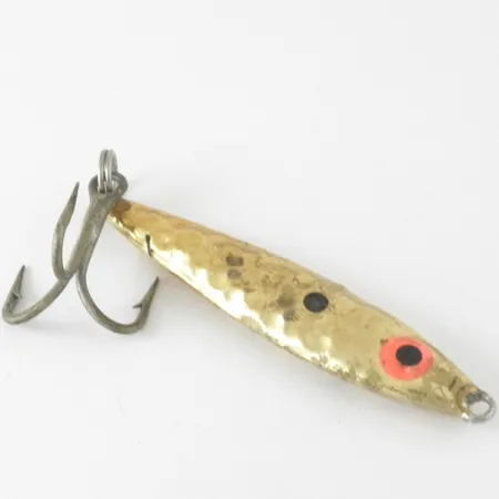 Mann's Mann-O-Lure Hammered Plandavka, Hammered Gold, 17g, #4221