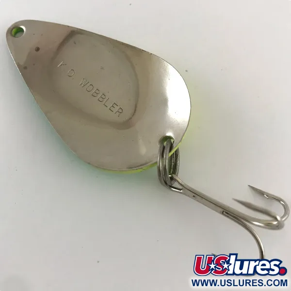 Acme K.O. Wobbler Plandavka, Žlutá/Zelená/Nikl, 21g, Zvuková, #4239