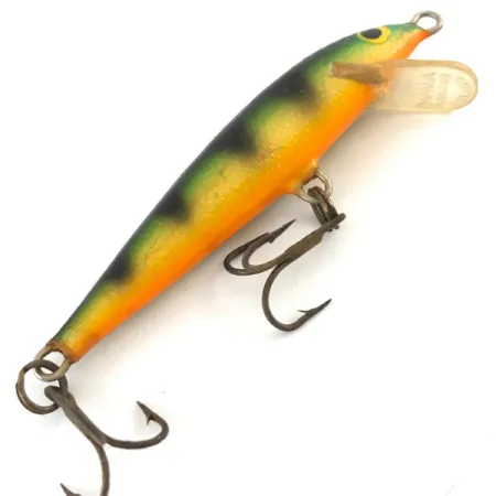 Rapala Original Floater Wobler, Okoun, 3.4g, Balsové dřevo, #4242
