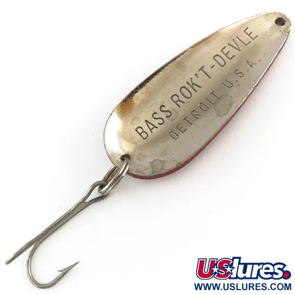 Dardevle Rok't Imp Plandavka, Červená / Bílá / Nikl, 21g, #4259