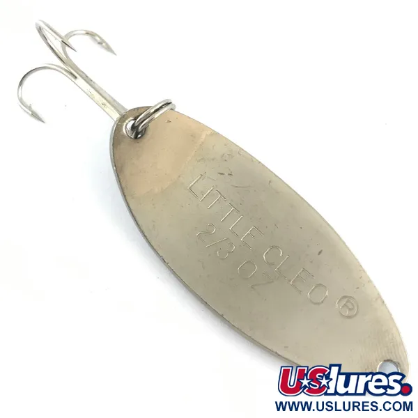 Acme Little Cleo Plandavka, Nikl / Modrá, 17g, Mosazné tělo, #4269