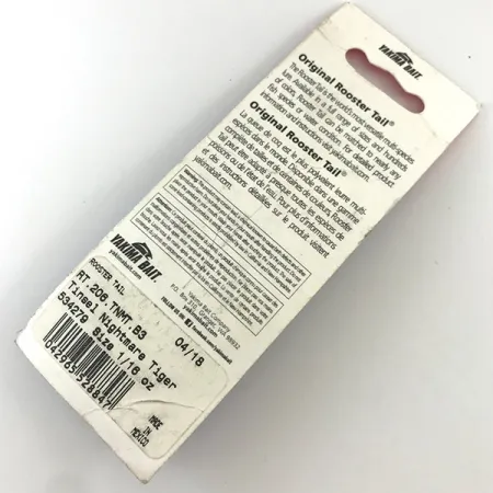 Worden’s Original Rooster Tail Třpytka, Fire Tiger, 1/16oz, #RT.208.TNMT.B3