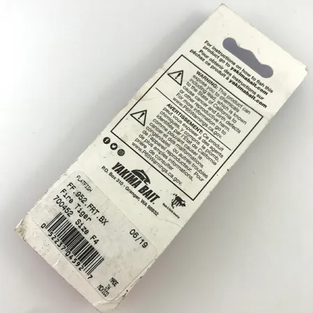 Yakima Bait FlatFish Wobler, Fire Tiger, 4g, #4323