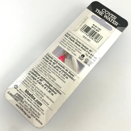 Blue Fox Super Vibrax 4 Třpytka, Stříbrná, 10g, Proti kroucení, #4326