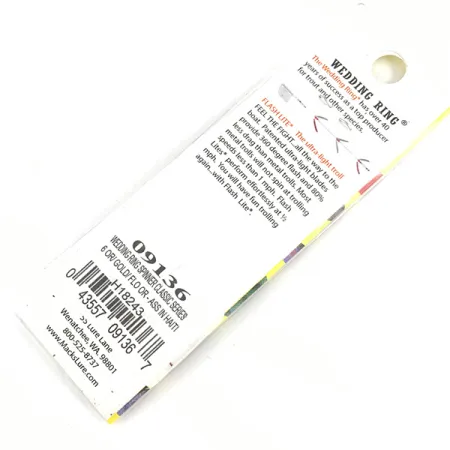 Mack's Lure Wedding Ring Spinner, Zlatá/Fluo Oranžová, 2g, Štras, #4328