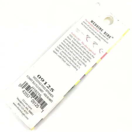 Třpytka Mack's Lure Wedding Ring, Zelená/Černá, 2g, Křišťál, #4329