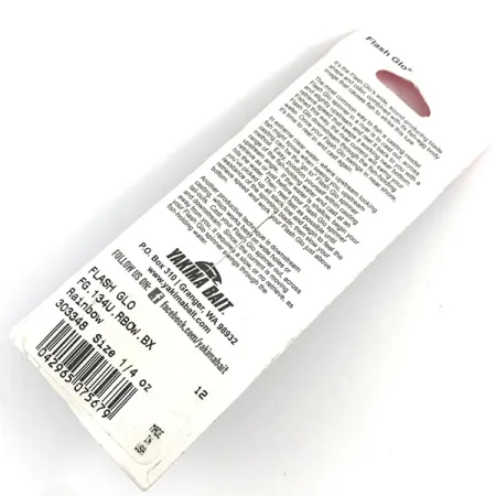 Yakima Bait Flash-GLO Třpytka, Červená/Bílá/Zelená/Žlutá, 7g, #4365