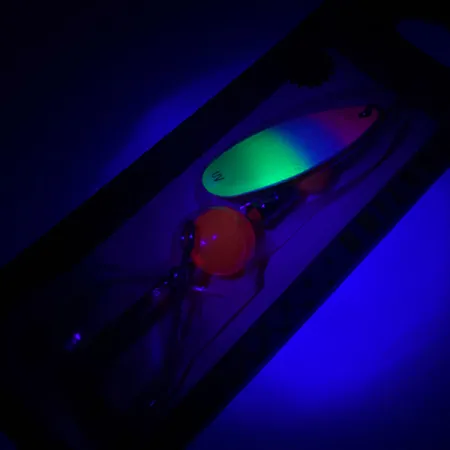 Yakima Bait Flash-GLO Třpytka, Červená/Bílá/Zelená/Žlutá, 7g, #4365