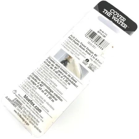 Blue Fox Super Vibrax 4 UV Rotačka, Nikl/Černá/Žlutá, 10g, #4367