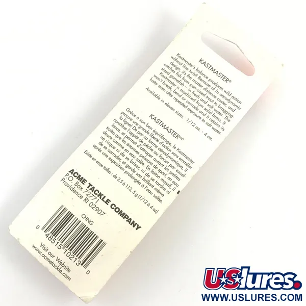 Plandavka Acme Kastmaster, Nikl / Zelená, 7g, Mosaz, #4388