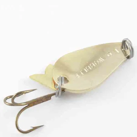 Acme K.O. Wobbler Plandavka, Zlatá / Oranžová, 3.5g, Flipper Tail, #4397