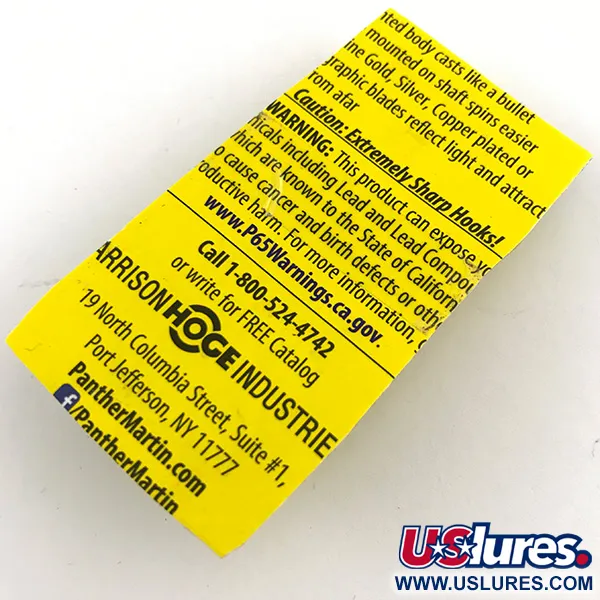 Panther Martin 4 Rotačka, Pstruh, 4g, Opeřený Ocas, #4412