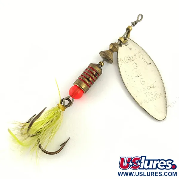 Mepps Aglia Long 2 Třpytka, Stříbro / Zlatý glitr, 7.4g, Vrbový list, #4421