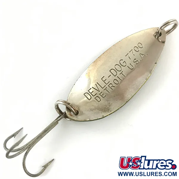 Dardevle Devle Dog 7700 Plandavka, Žába / Nikl, 14g, #4478