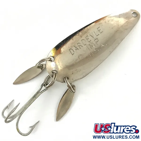 Plandavka Eppinger Dardevle Imp Klicker, Bílá/Černá/Nikl, 11g, #4480