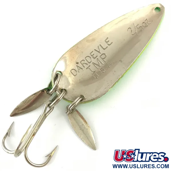 Eppinger Dardevle Imp Klicker UV Plandavka, Fluorescent Green UV, 11g, #4481