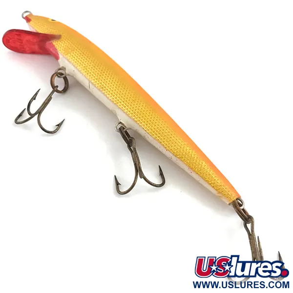Rapala Original Floater Wobler, Orange, 5g, Balza, #4519