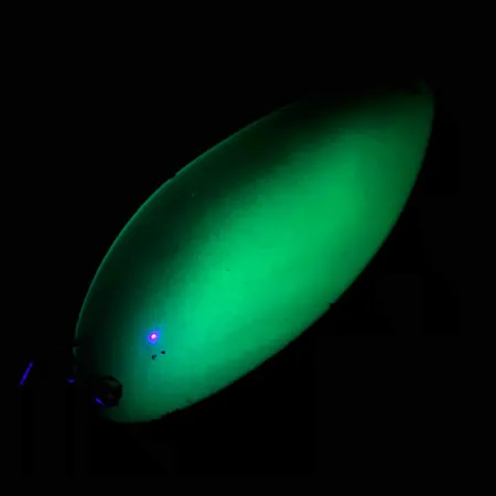 Acme Little Cleo UV Plandavka, Žlutá/Zelená/Nikl, 21g, UV, #4564