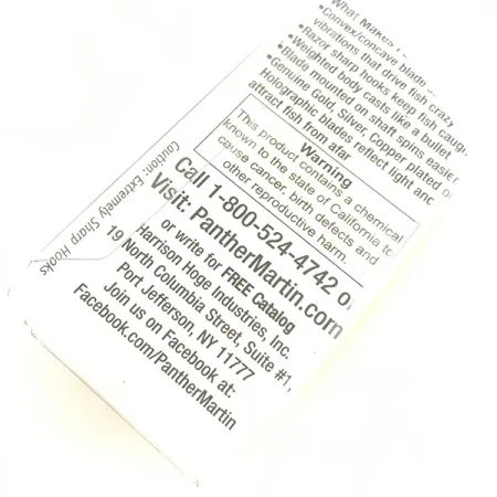 Panther Martin 6 Třpytka, Žluto-červená, 7g, In-Line List, #4581