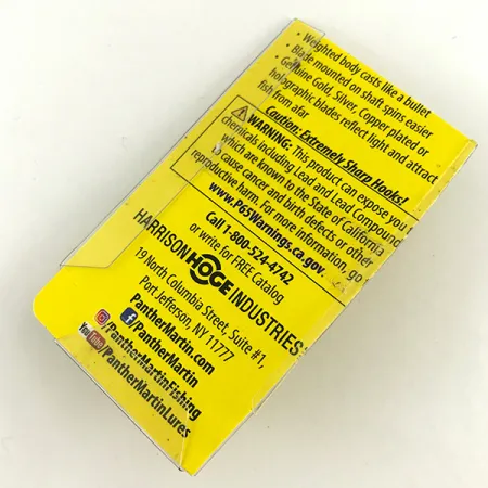 Panther Martin 4 Třpytka, Pstruh, 4g, Rotační List, #4601