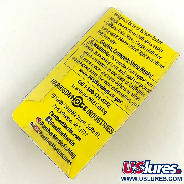 Panther Martin 4 Třpytka, Pstruh, 4g, Rotační List, #4601