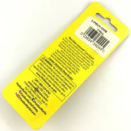 Panther Martin 2 Třpytka, Pstruh duhový, 2.5g, FishSeeUV, #4602