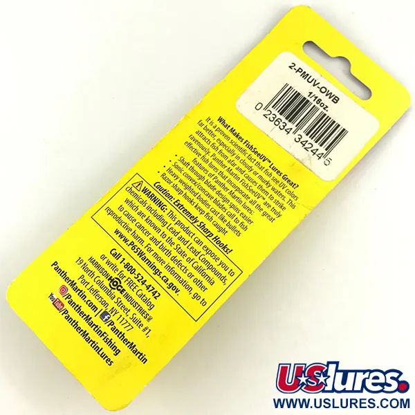 Panther Martin 2 Třpytka, Pstruh duhový, 2.5g, FishSeeUV, #4602