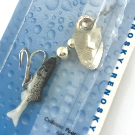 Renosky Sonic Swing Minnow 0 Třpytka, Stříbrná, 2g, Tail-Flex, #4639