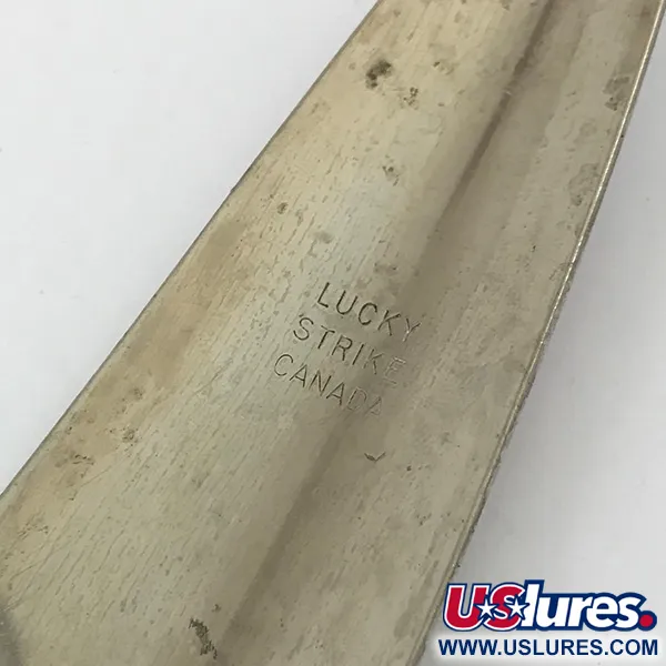 Plandavka Lucky Strike Canoe Wobbler, White Pearl/Nikl/Červená, 45g, #4647