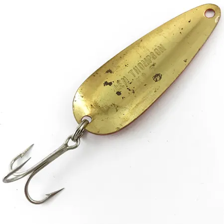 Len Thompson #2 Plandavka, Červená/Černá/Mosaz, 28g, Klasik, #4652