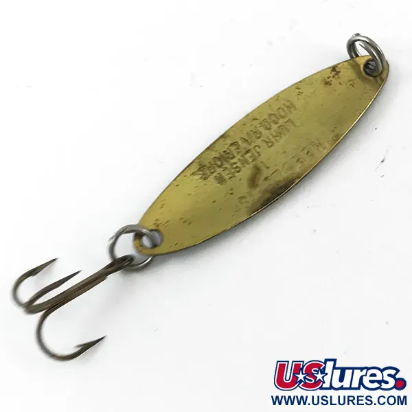 Luhr Jensen Needlefish 1, Frog / Green / Brass, 2g, Plandavka #4655