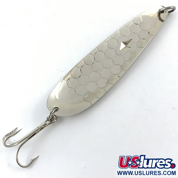 Luhr Jensen Diamond King 4 Plandaivka, Tepaný stříbro, 14g, #4657