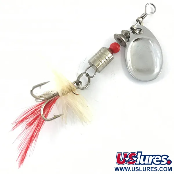 South Bend 4668 Rotačka, Stříbro, 4g, Trojháček s peřím, #4668