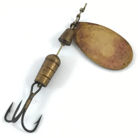 Mepps Aglia 3 (1950s) Třpytka, Zlatá, 7g, Vintage, #4672