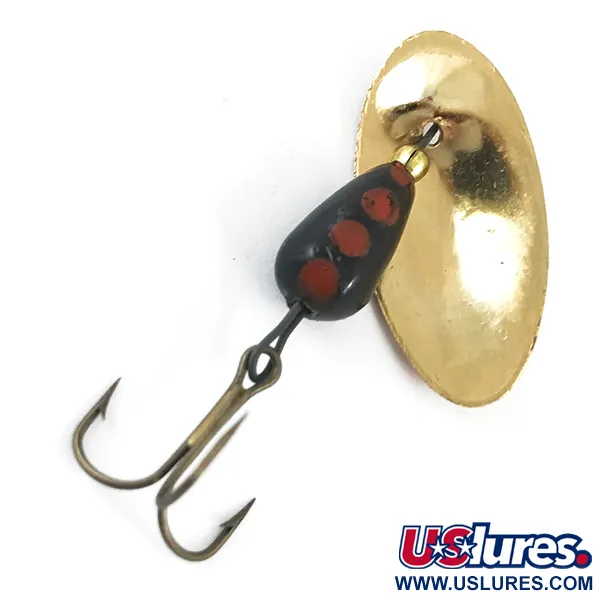 Panther Martin 4 Rotačka, Zlatá/Červená/Černá, 4g, Pruhovaný list, #4676