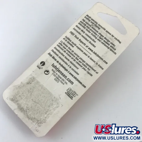 Luhr Jensen Krocodile Die #3 Plandavka, Nikl/Červená, 10g, #4681