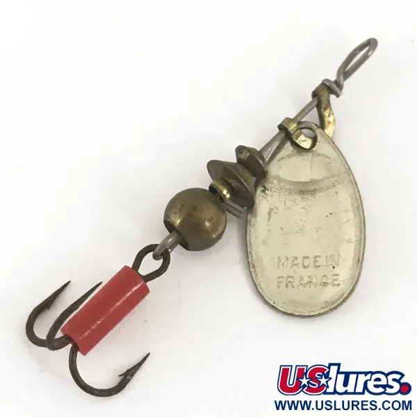 Mepps Aglia 0 Třpytka, Stříbrná, 2.2g, Červená Bužírka, #4682