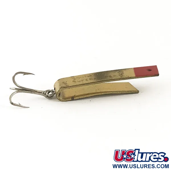 South Bend Super-Duper 503 Plandavka, Mosaz / Červená, 4.3g, USA, #4685