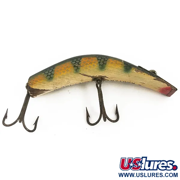 Kautzky Lazy Ike Wobler, Okoun, 7g, Vintage Dřevo, #4693
