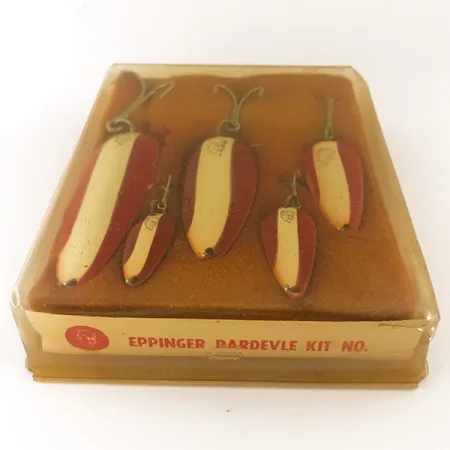 Eppinger Dardevle Kit Třpytky, Červená/Bílá/Nikl, 28g, #4694