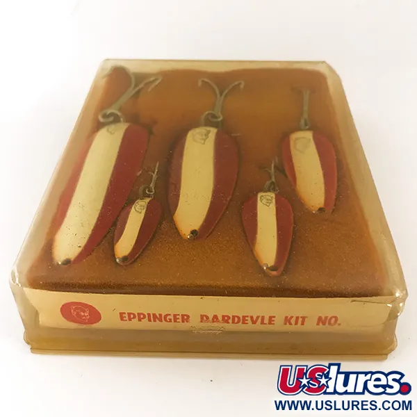 Eppinger Dardevle Kit Třpytky, Červená/Bílá/Nikl, 28g, #4694